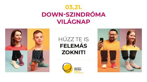 Felemás zokni, mint a Down-szindróma Világnapjának szimbóluma