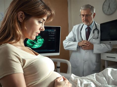 Magzatvíz mintavétel (amniocentézis) illusztráció