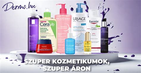 Különböző kozmetikai termékek