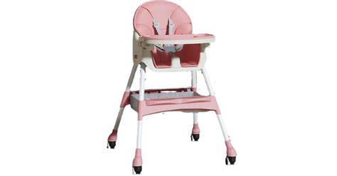 Gyermek etetőszékben, állítható lábtartóval