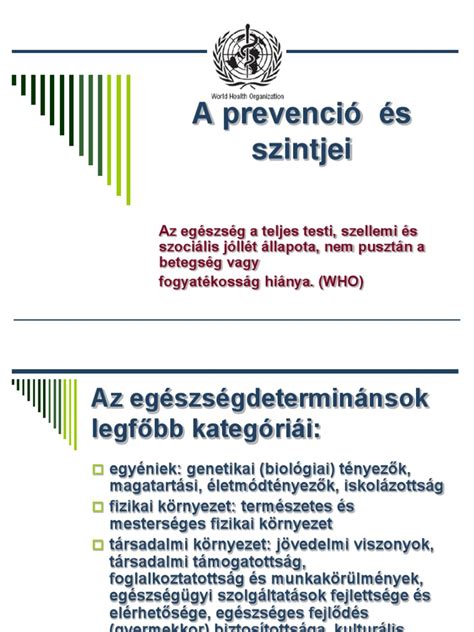 A védőnői szolgálat szintjei és feladatai