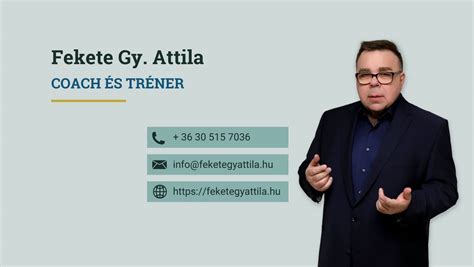 Fekete Gy. Attila portréja, amint épp előadást tart