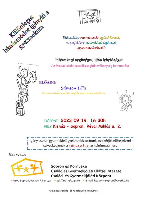 Sopron és Környéke Család- és Gyermekjóléti Központ