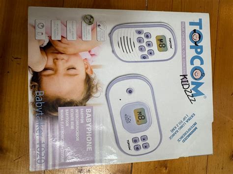 Topcom Kidzzz Babytalker 1020 bébiőr kijelzővel