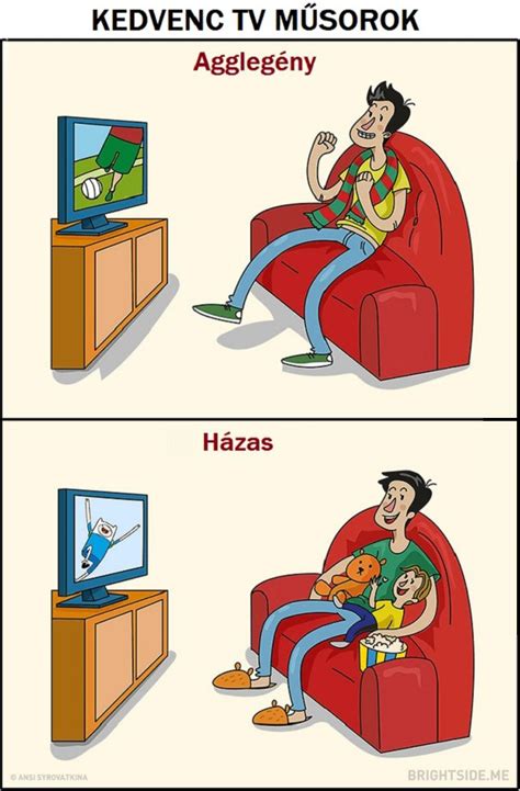 Vicces illusztráció egy fejelésről abszurd helyzetben