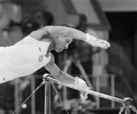 Csányi Erika tornász az 1980-as moszkvai olimpián