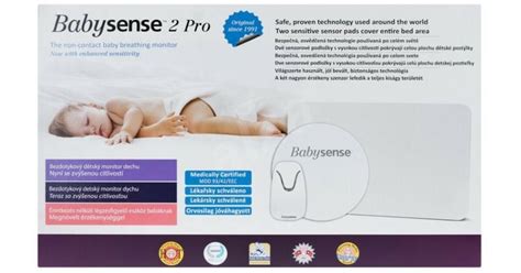 Babysense 1 Pro légzésfigyelő vezérlőegység és érzékelő pad