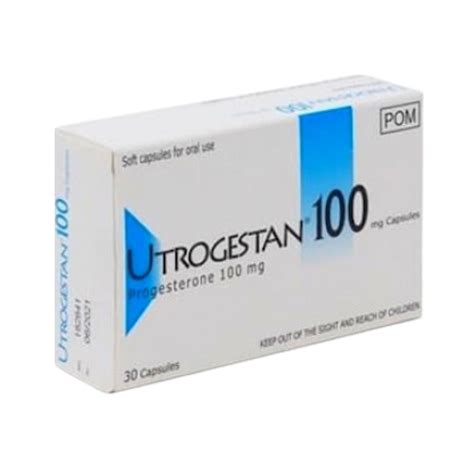 Utrogestan 100 mg lágy kapszula csomagolása