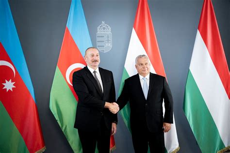 Orbán Viktor és Ilham Aliyev azeri elnök tárgyalása