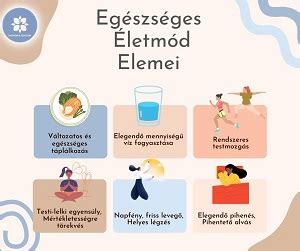 egészséges életmód elemei