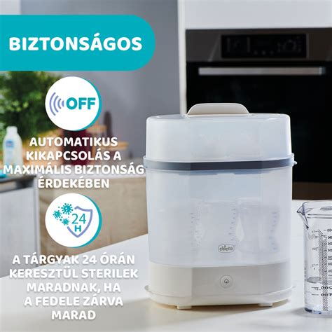 Elektromos gőzsterilizáló készülék