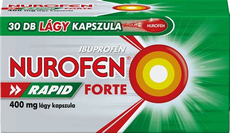 Nurofen termékcsalád és összetevői