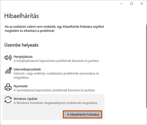 Windows hibaelhárító futtatása