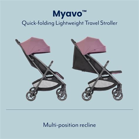 Graco Myavo babakocsi utazás közben