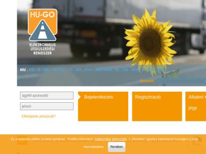 HU-GO elektronikus útdíjszedési rendszer