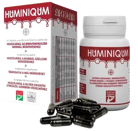 Huminiqum kapszula és szirup