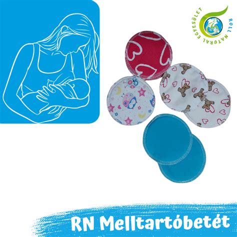 Különböző formájú mosható melltartóbetétek