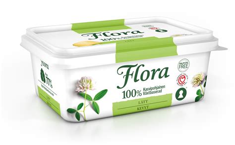 Flora margarin tégely