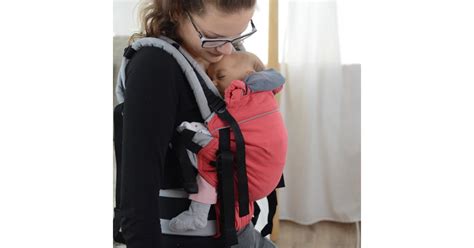Hordozási pozíciók illusztrációja (elöl, háton, csípőn)