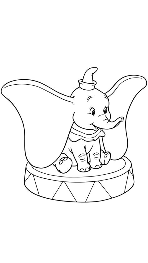 Dumbo az elefánt rajz