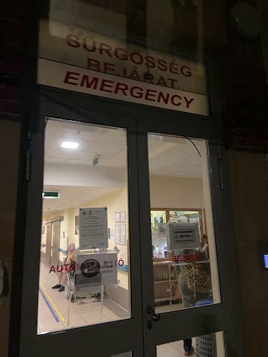 Sürgősségi osztály bejárat