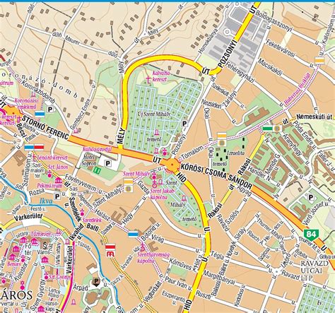 Térkép Sopron város bölcsődéivel
