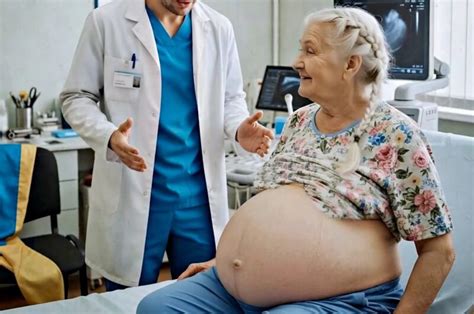 Terhes nő és orvos