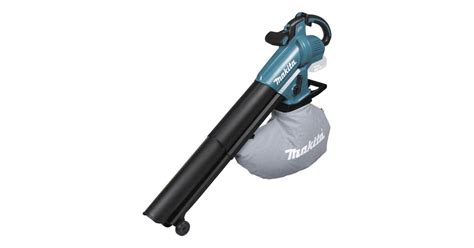 Makita UB0801V elektromos lombfúvó és szívógép működés közben