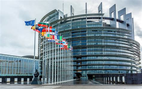 Az Európai Parlament épülete Strasbourgban