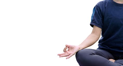 Nő, aki meditál