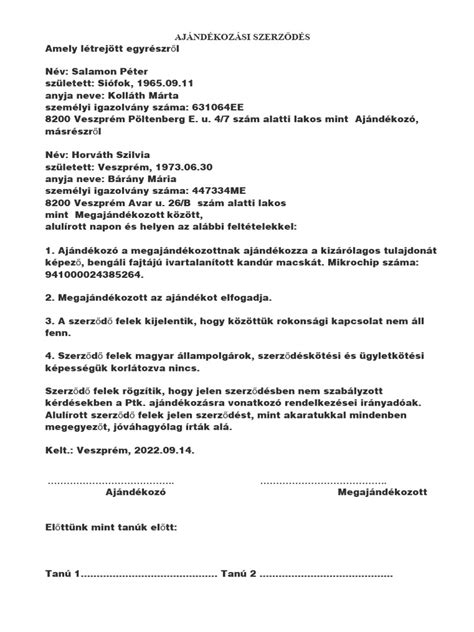 Autóhitel szerződés aláírása