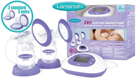 Lansinoh elektromos dupla mellszívó használat közben