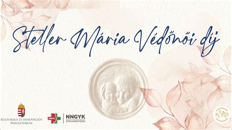 A Steller Mária Védőnői Díj logója