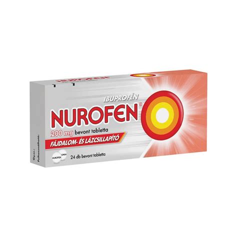 Nurofen rágótabletta doboza