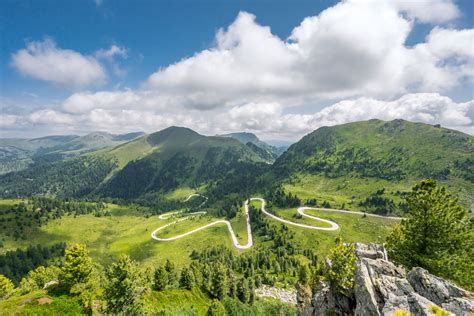 Nockalmstraße panorámaút télen