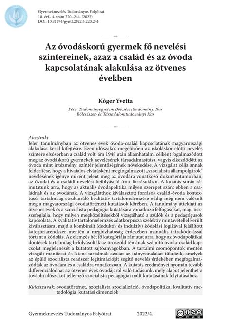 család és gyermek