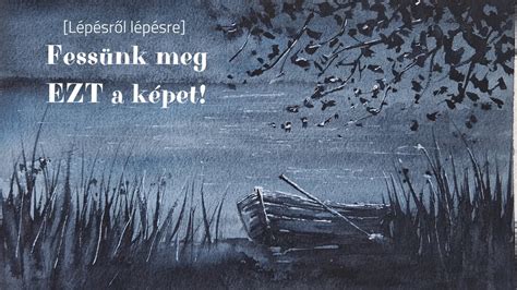 Stresszes gyermekrajz, sötét színekkel