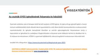 A GYES igénylésének folyamata és szükséges dokumentumok