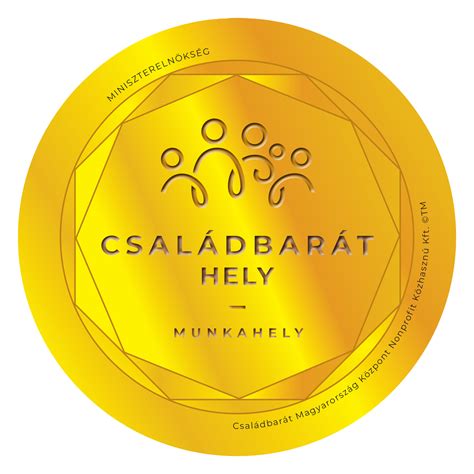 A Családbarát Hely logó és minősítés