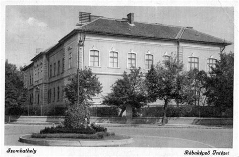 Szombathelyi bábaképző intézet régi fotója