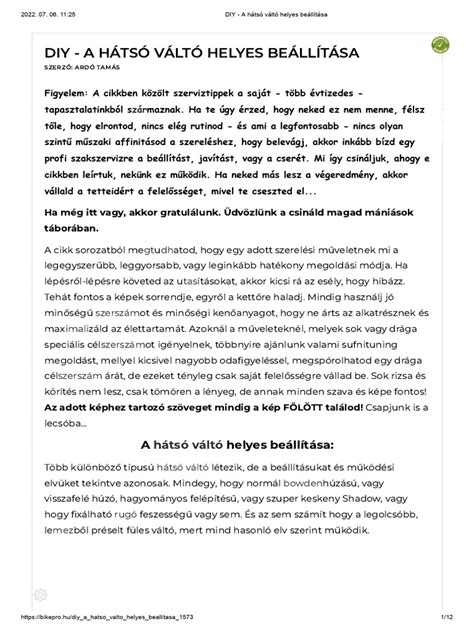 A pelenkázó magasságának helyes beállítása