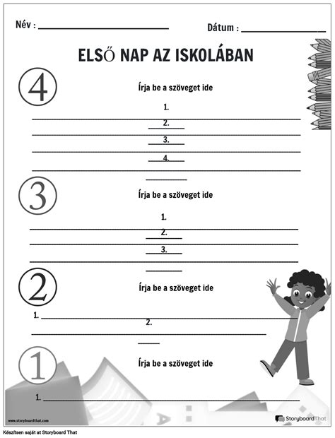 Az első hetek az iskolában