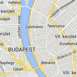 térkép Budapest XI. kerületével