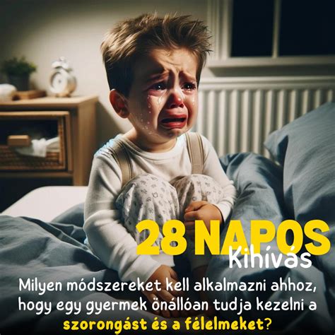 Gyermek arcán szorongást kifejező grafika