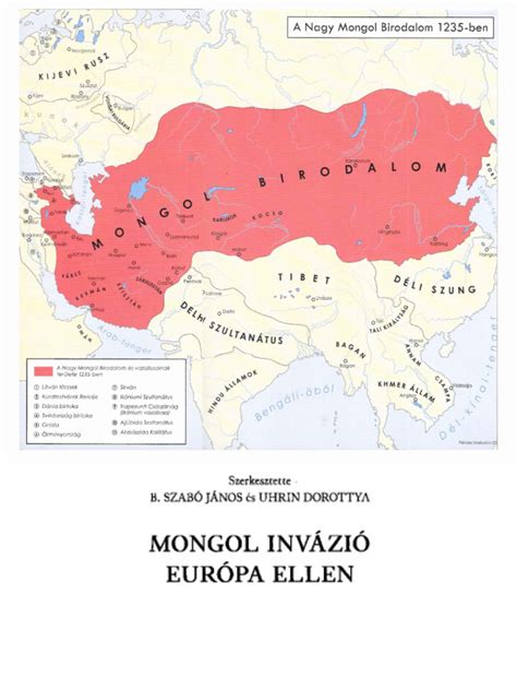 A mongol invázió térképe
