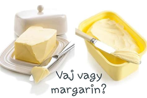 Vaj és margarin tápértéke