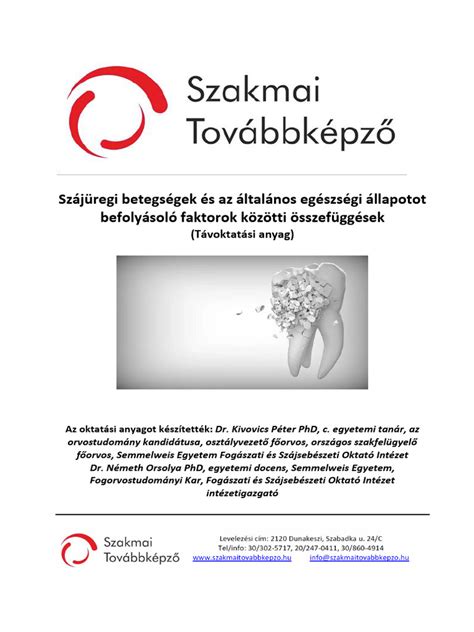 Különböző gyermekkori betegségek szájüregi megnyilvánulásai
