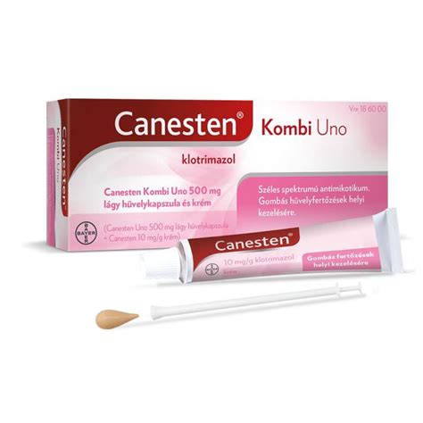 Canesten Kombi Uno csomagolása