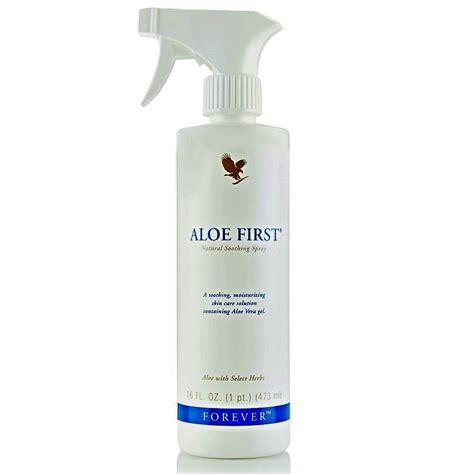 Aloe First spray üvege és felhasználása