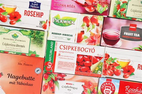 Csipkebogyó és málnalevél tea